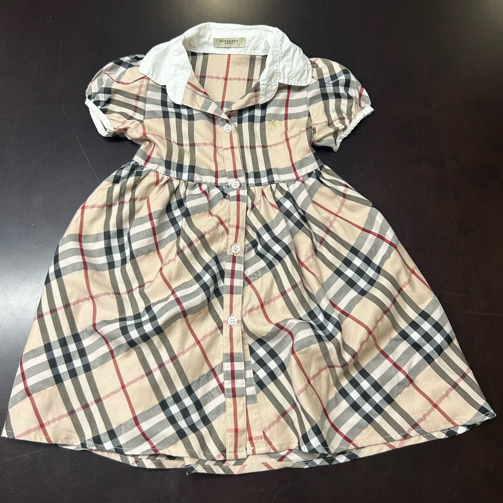 Burberry Plaid Dress